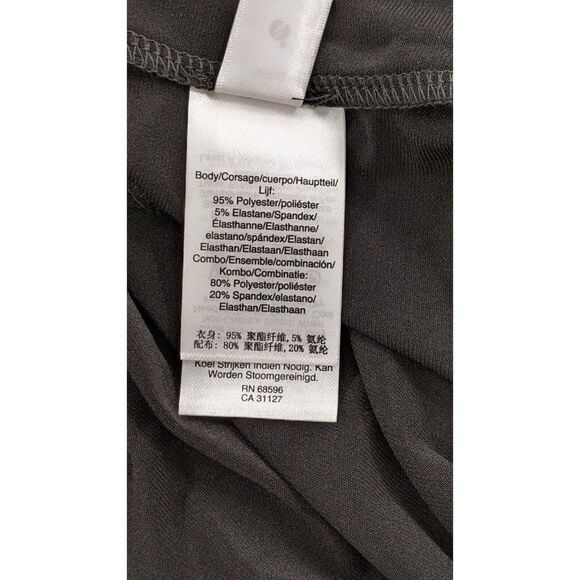 DKNY Womens Size XXS Black Polyester Long Sleeves Mock Neck Mini Dress - Picture 10 of 11